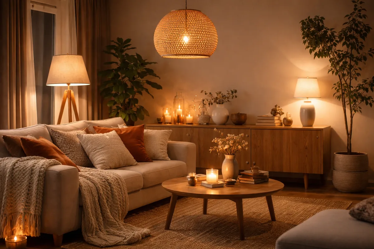 Comment choisir le bon éclairage pour une ambiance chaleureuse dans son intérieur